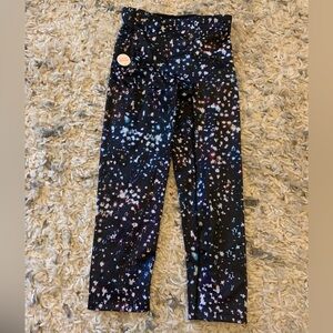 SPANX Starry Night Leggings - Black and Blue